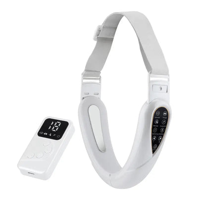 Double Chin Reducer - V Line Face Lift Massager with 5 Modes for Contouring, Tightening, and Firming
