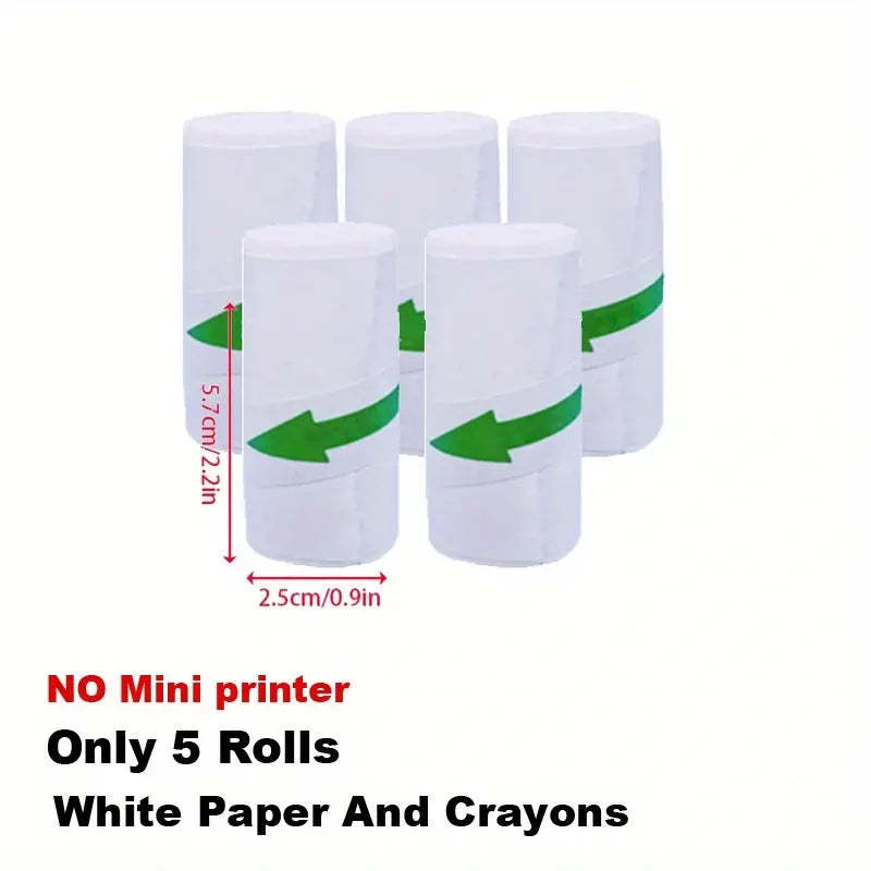 Portable Thermal Photo Printer For Gift Study Notes Memo