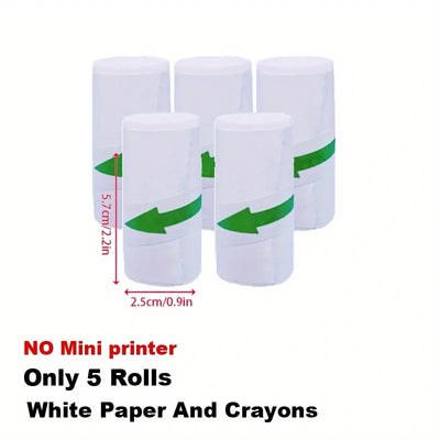 Portable Thermal Photo Printer For Gift Study Notes Memo