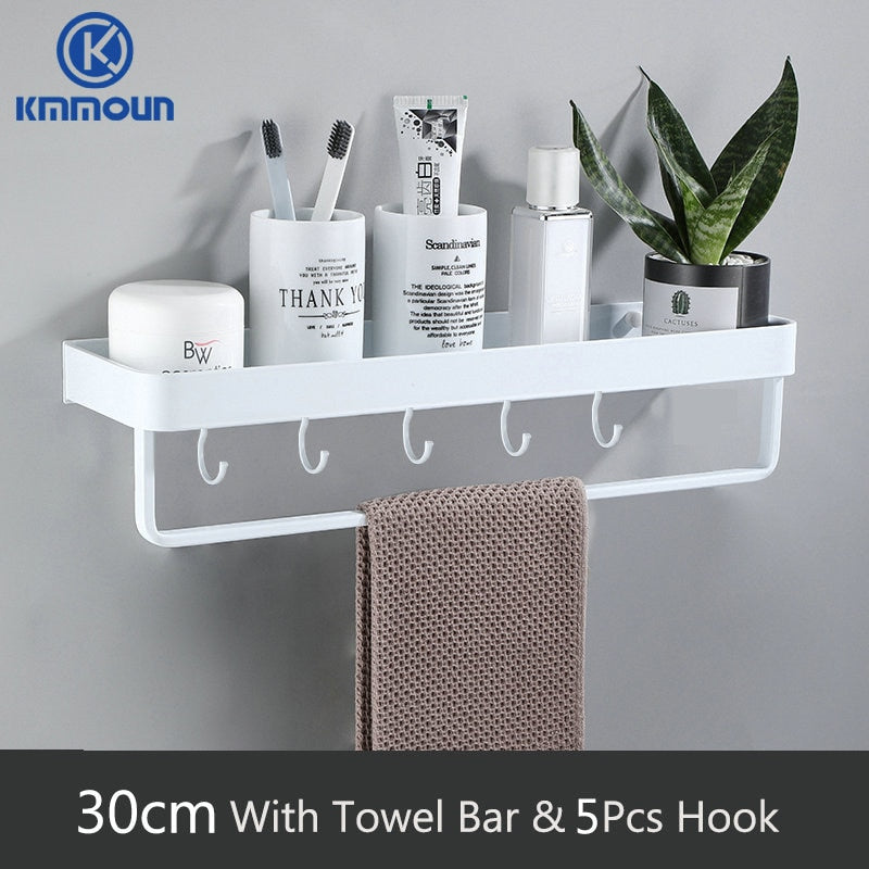 Bathroom Shelf Shampoo Holder Storage Rack
