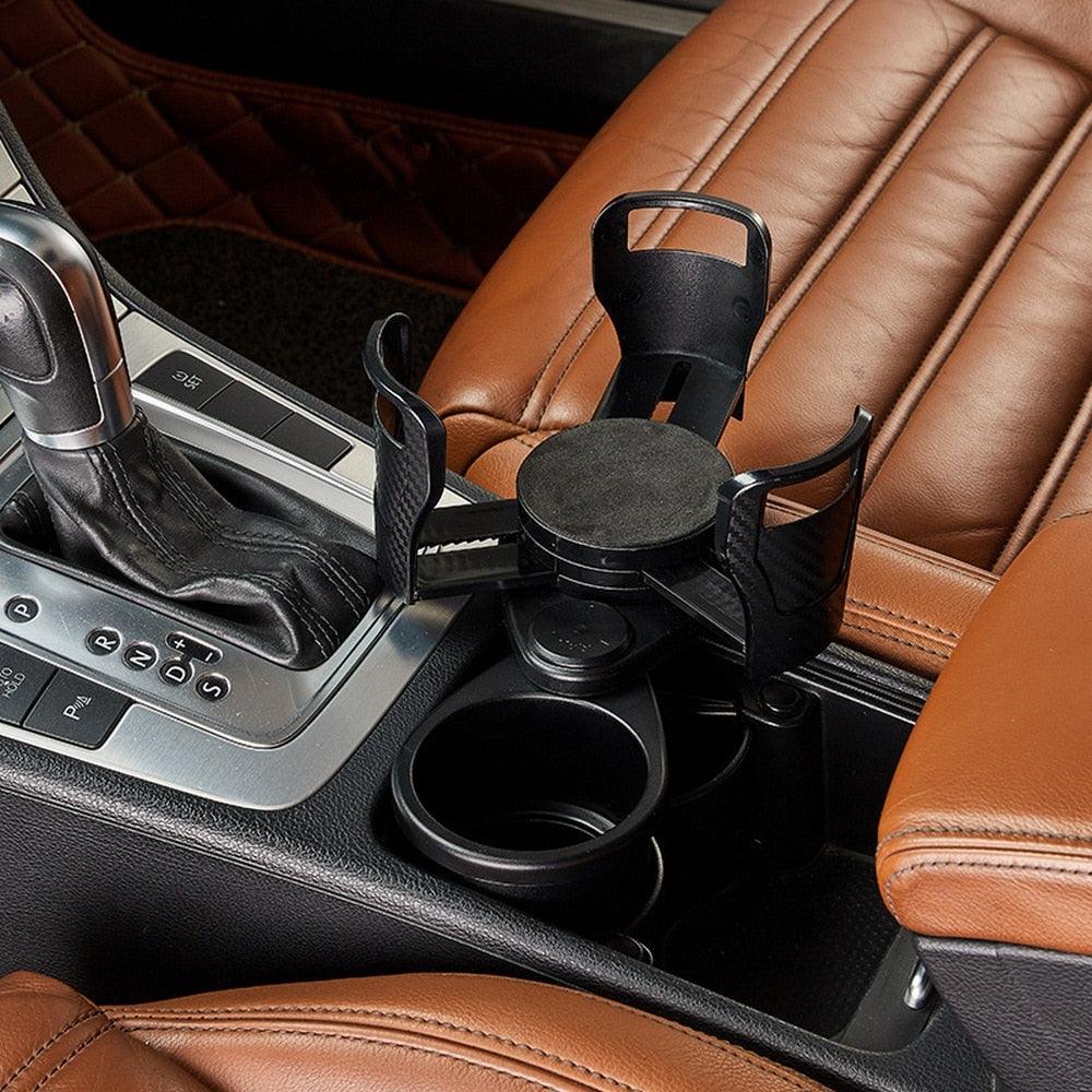 2 In 1 Vehicle-mounted Slip-proof Cup Holder 360 Degree Rotating - Fajar eMART
