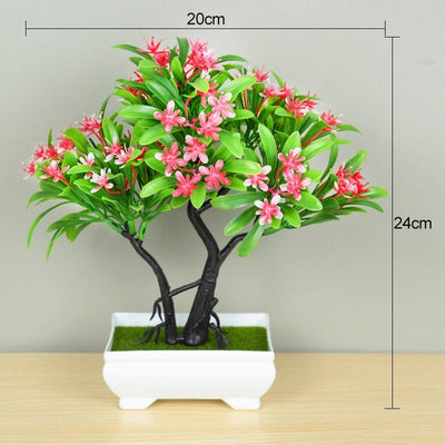 Artificial Plants Potted Green Bonsai Grass Plants - Fajar eMART