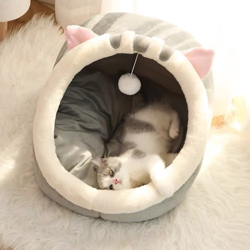 Sweet Kitten Lounger Cushion Cat House Tent