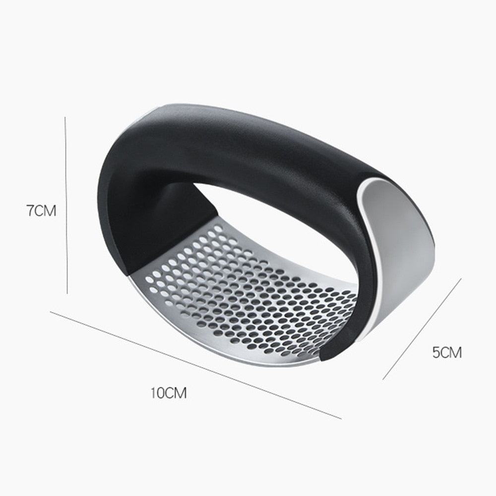 Stainless Garlic Press Household Press Squeezer