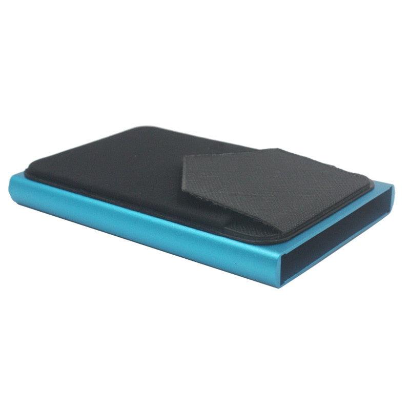 Pop Up ID RFID Card Male Wallet Mini Package Aluminum Metal Protective Gear - Fajar eMART