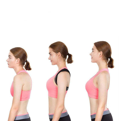 Upper Back Brace Shoulder Lumbar Support Belt Corset Posture Correction