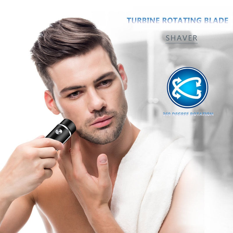 Mini Electric Shaver for Men Portable Electric Razor