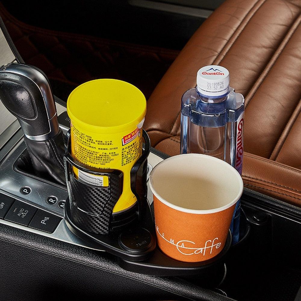 2 In 1 Vehicle-mounted Slip-proof Cup Holder 360 Degree Rotating - Fajar eMART