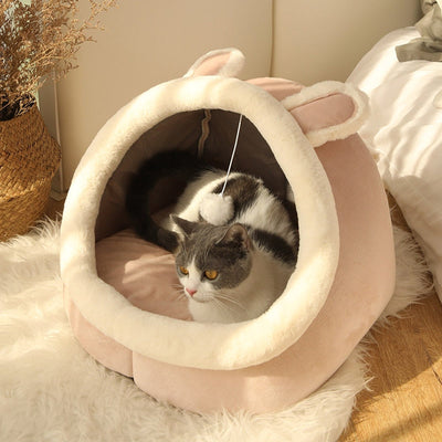 Sweet Kitten Lounger Cushion Cat House Tent