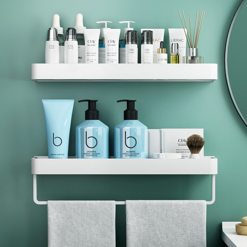 Bathroom Shelf Shampoo Holder Storage Rack