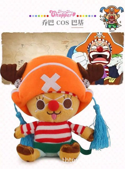 Tony Luffy Chopper Pattern Soft Stuffed Plush Dolls