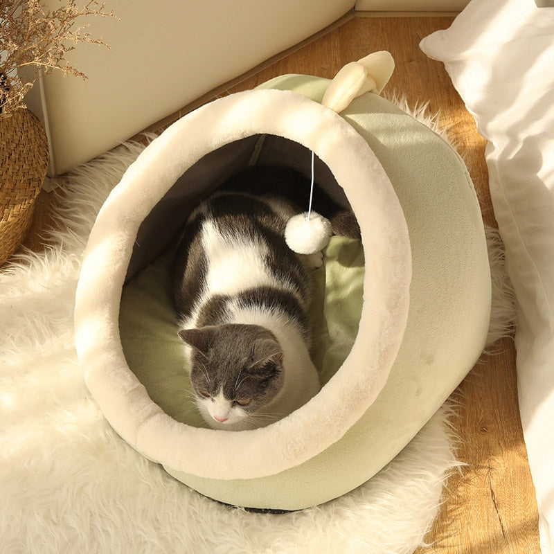 Sweet Kitten Lounger Cushion Cat House Tent