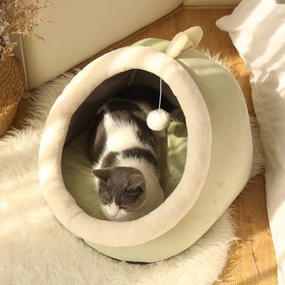 Sweet Kitten Lounger Cushion Cat House Tent