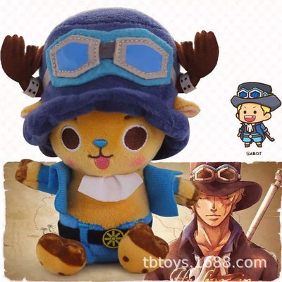 Tony Luffy Chopper Pattern Soft Stuffed Plush Dolls