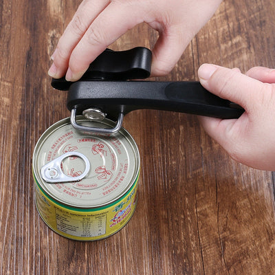 Safety Hand-actuated Can Opener Side Cut Easy Grip