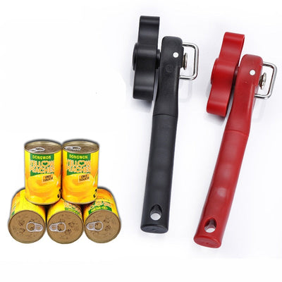 Safety Hand-actuated Can Opener Side Cut Easy Grip