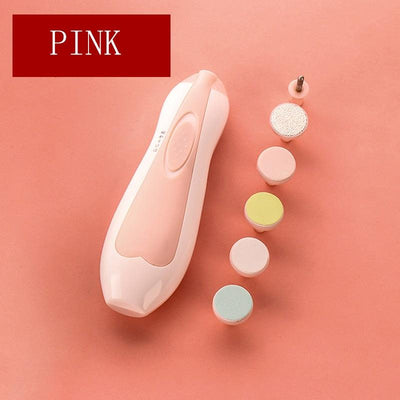 6-piece electric nail clipper baby nail clipper manicure set - Fajar eMART