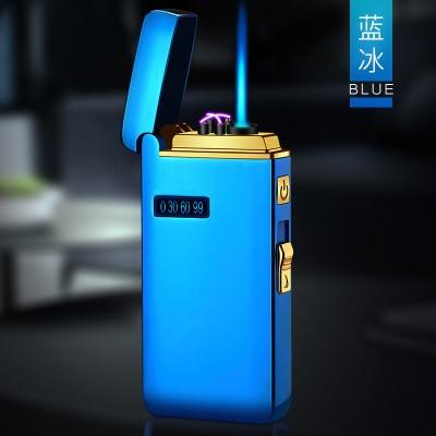Windproof Metal USB Lighter Torch Turbo Lighter Jet Dual Arc - Fajar eMART