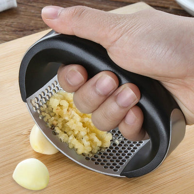 Stainless Garlic Press Household Press Squeezer