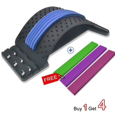 Back Massager Stretcher Support Spine Deck Pain Relief