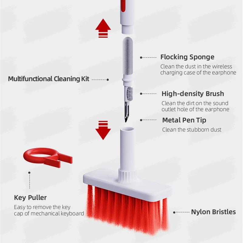 Keyboard Cleaning Brush Computer Earphone Cleaning tools - Fajar eMART