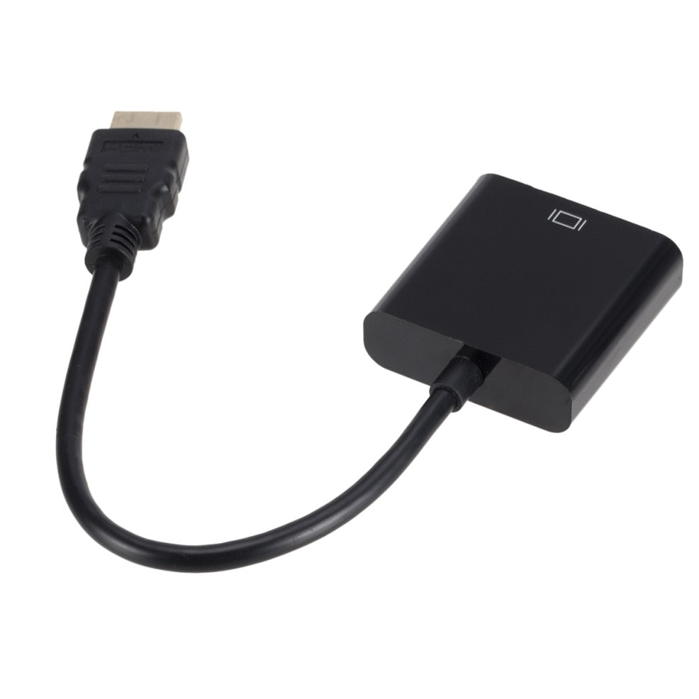 HDMI To VGA Converter HDMI Cable With Audio Power Supply