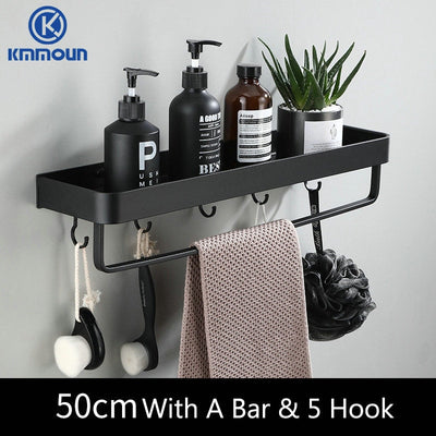 Bathroom Shelf Shampoo Holder Storage Rack