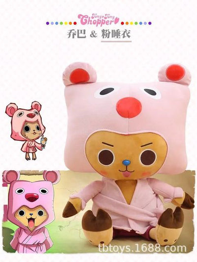 Tony Luffy Chopper Pattern Soft Stuffed Plush Dolls