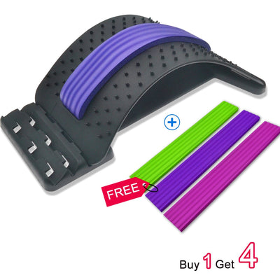 Back Massager Stretcher Support Spine Deck Pain Relief