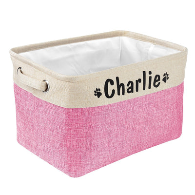 Storage Bins Canvas Collapsible Dog Accessories