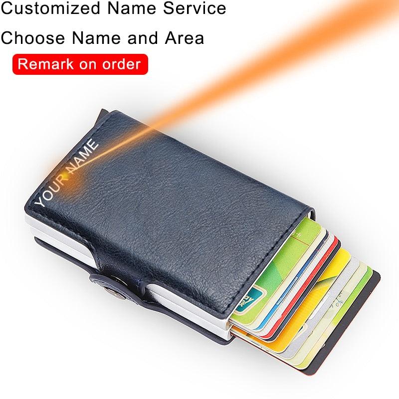 Rfid Blocking Protection Men id Credit Card Holder Wallet - Fajar eMART