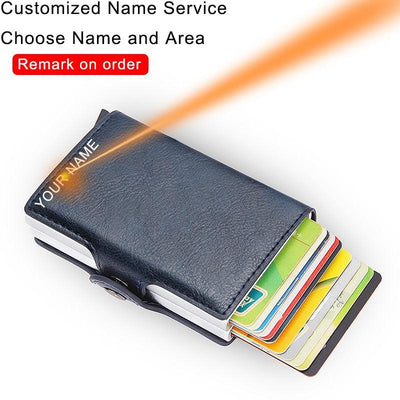 Rfid Blocking Protection Men id Credit Card Holder Wallet - Fajar eMART