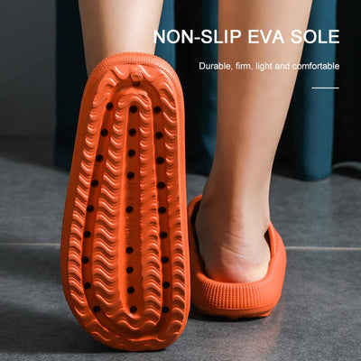 Thick Platform Bathroom Home Slippers Soft Sole