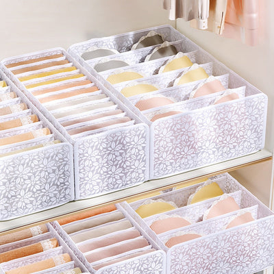 Jeans Compartment Storage Box Closet Clothes Home Organizer