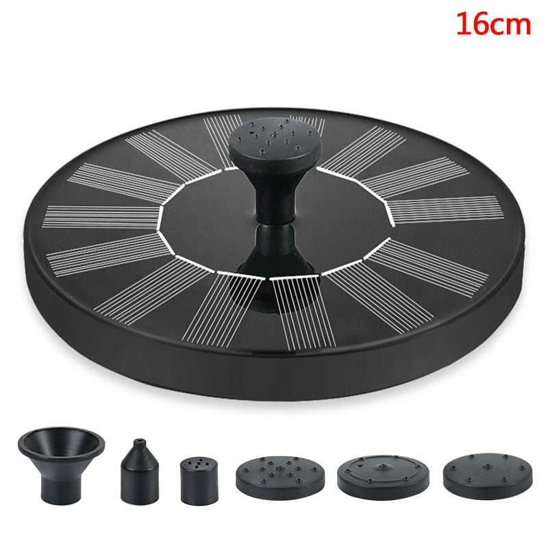 Mini Solar Water Fountain Pool Pond