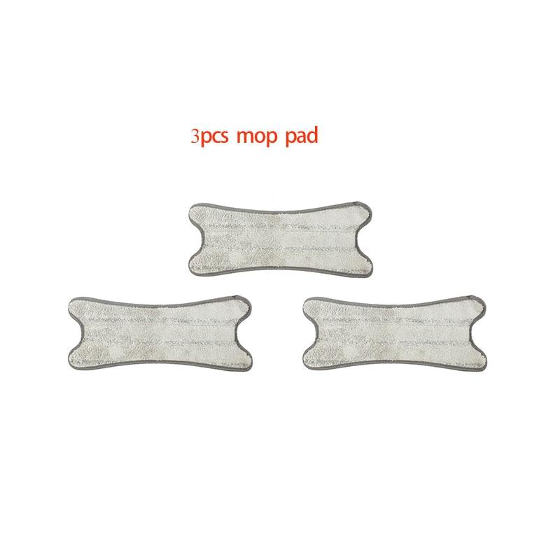 X-type Squeeze Mop Floor Mops with 3pcs Reusable Microfiber Pads - Fajar eMART