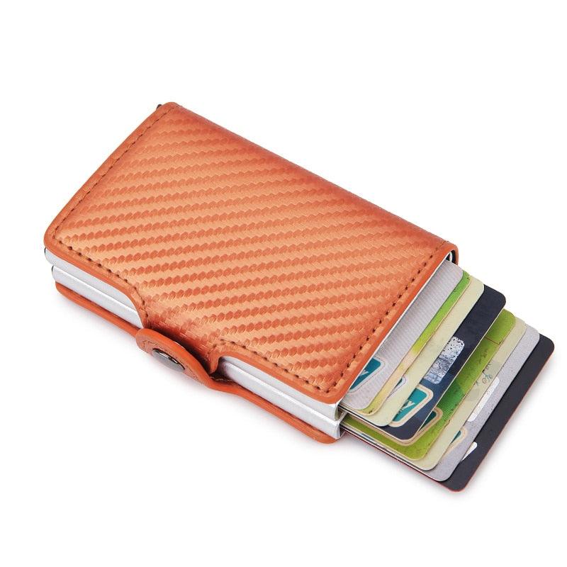 Rfid Blocking Protection Men id Credit Card Holder Wallet - Fajar eMART