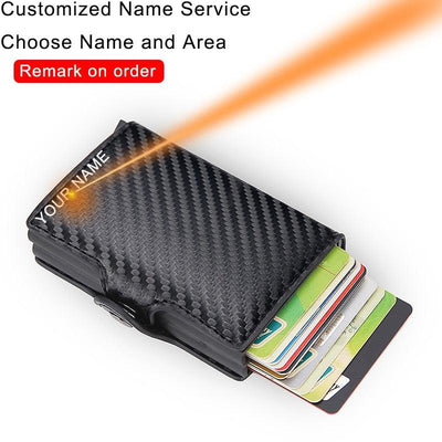 Rfid Blocking Protection Men id Credit Card Holder Wallet - Fajar eMART