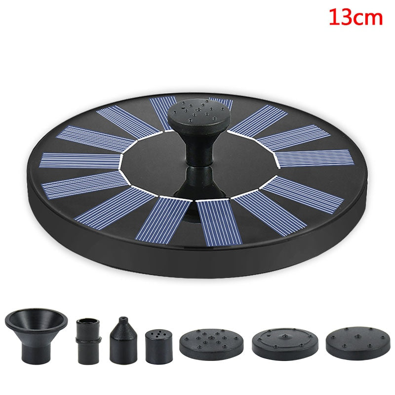 Mini Solar Water Fountain Pool Pond