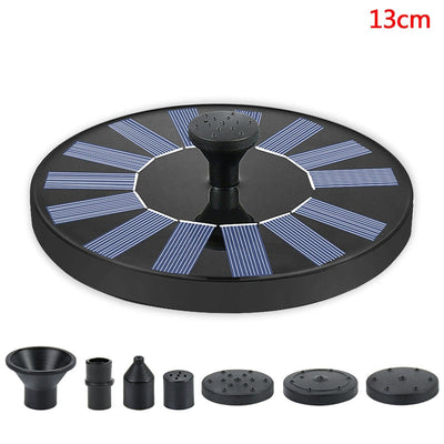 Mini Solar Water Fountain Pool Pond