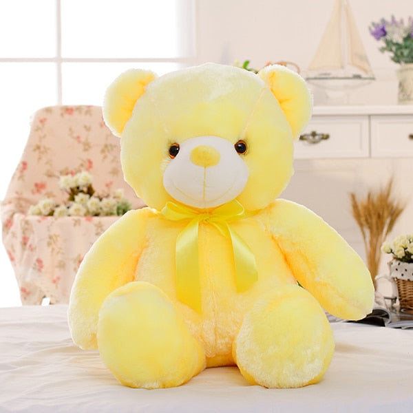 Luminous Creative Light Up LED Teddy Bear Stuffed Animals Plush Toy