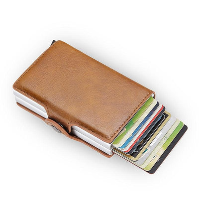 Rfid Blocking Protection Men id Credit Card Holder Wallet - Fajar eMART