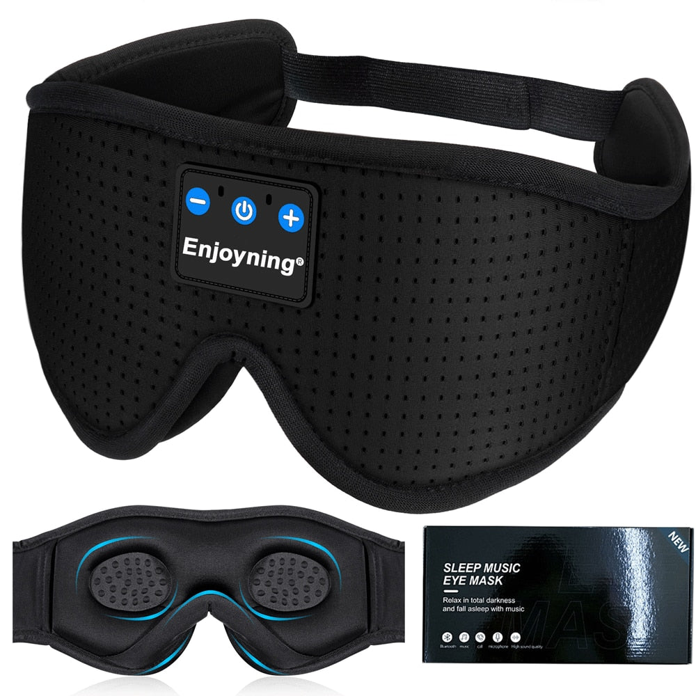 Headphone sleep breathable smart eye mask