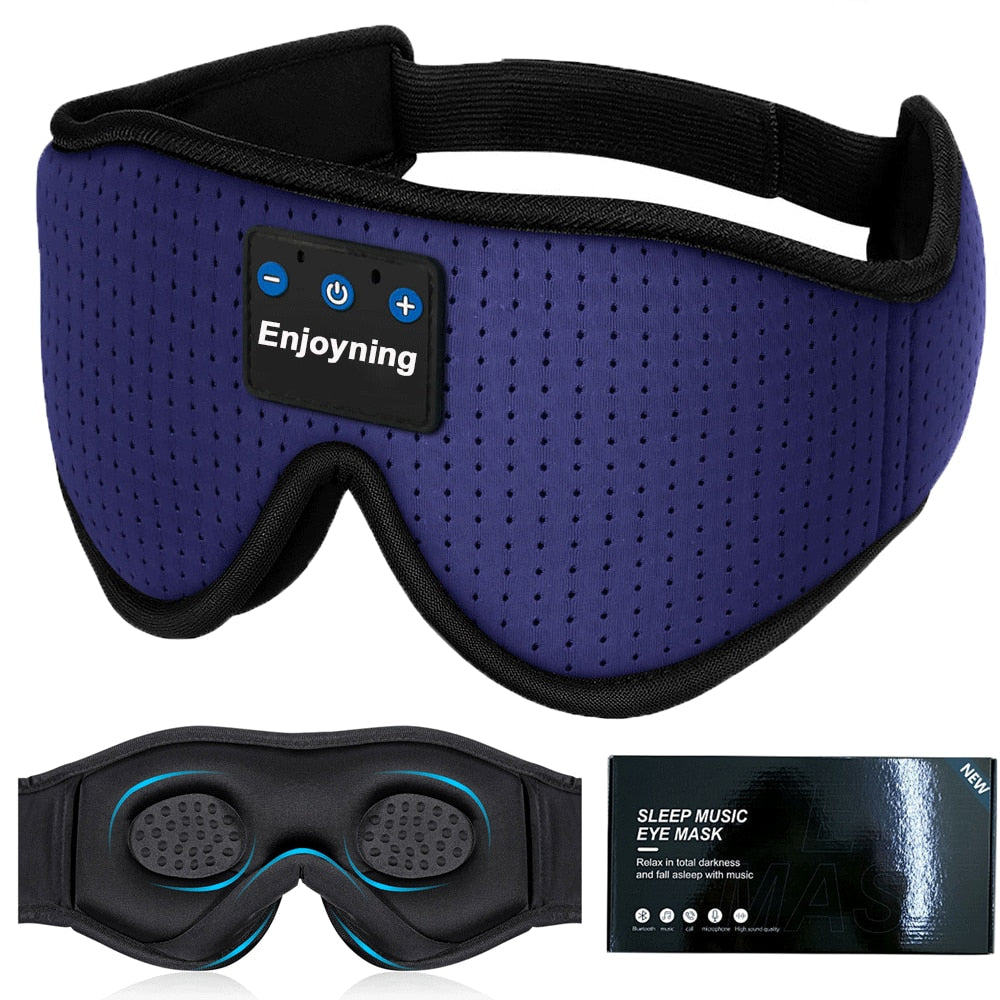 Headphone sleep breathable smart eye mask