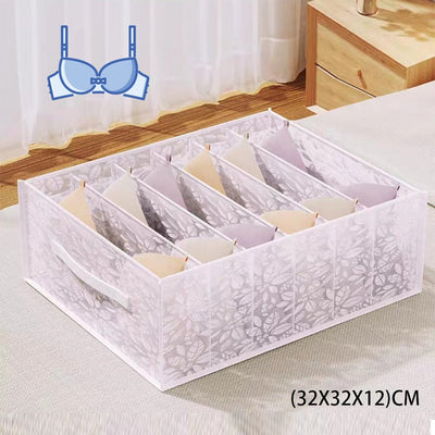 Jeans Compartment Storage Box Closet Clothes Home Organizer
