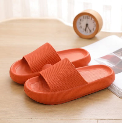 Thick Platform Bathroom Home Slippers Soft Sole