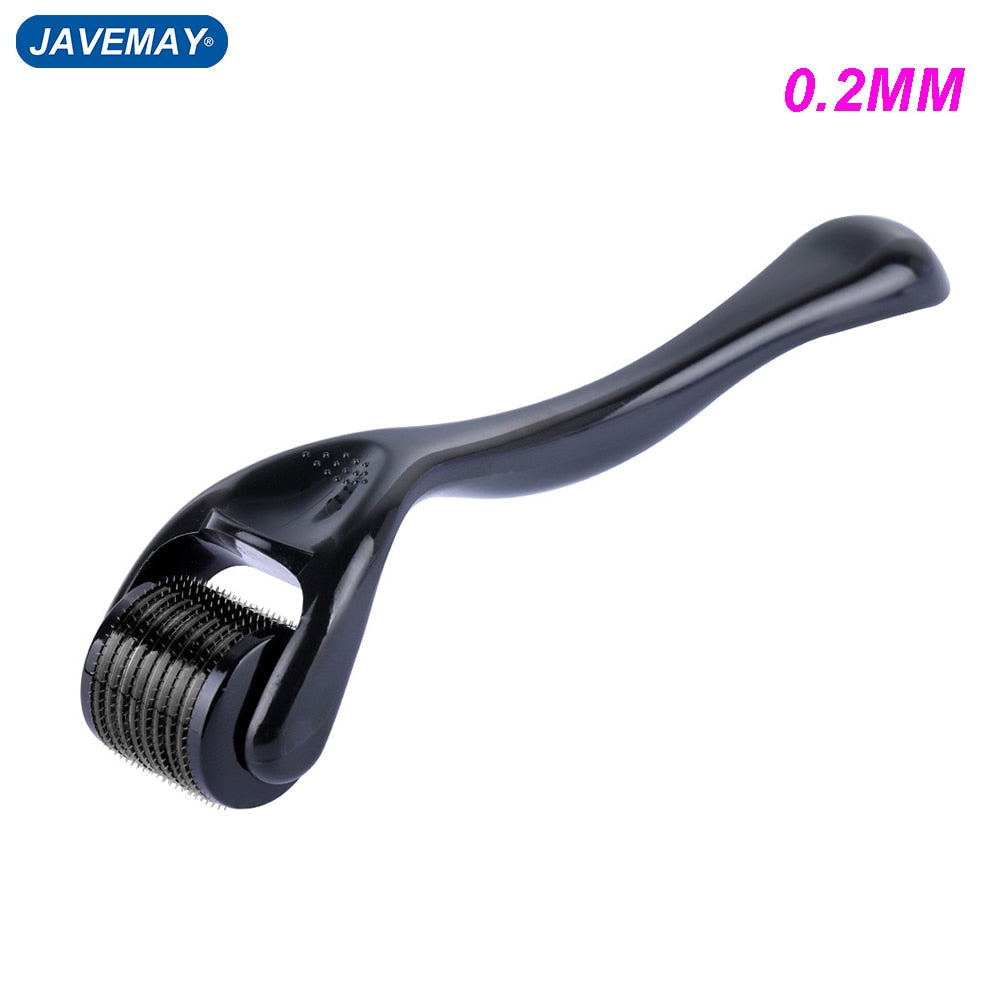 Dermaroller Titanium Hair Regrowth Beard Growth Anti Hair Loss Treatment