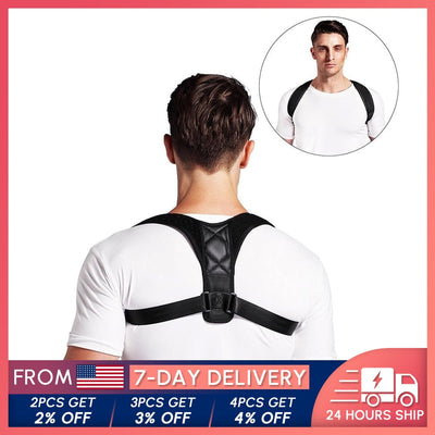 Clavicle Spine Back Shoulder Lumbar Posture Correction