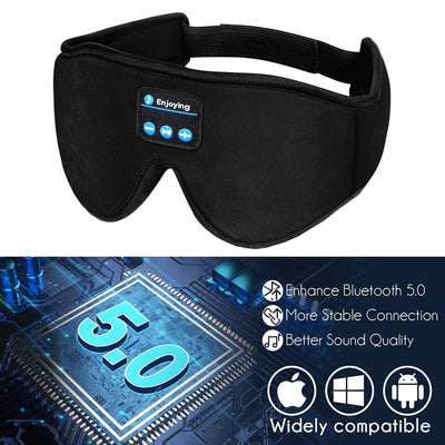 Headphone sleep breathable smart eye mask