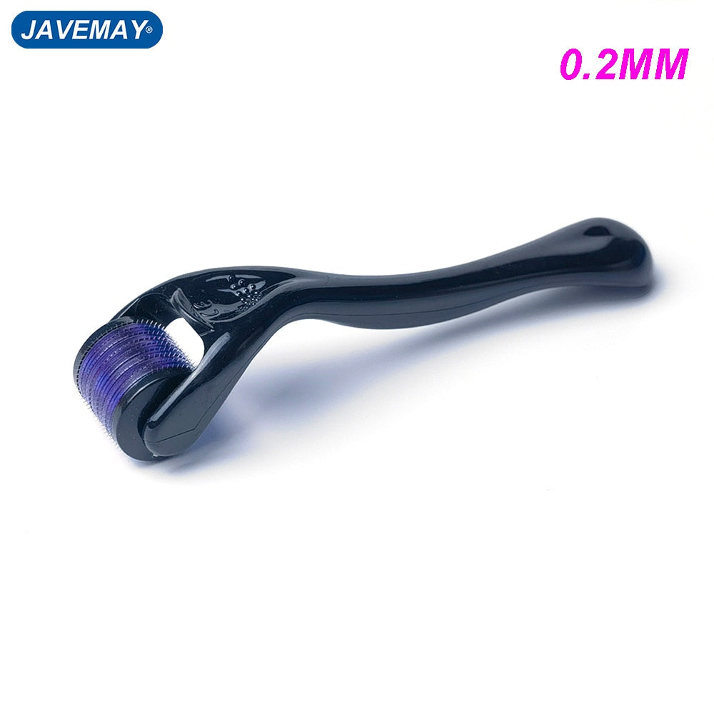 Dermaroller Titanium Hair Regrowth Beard Growth Anti Hair Loss Treatment